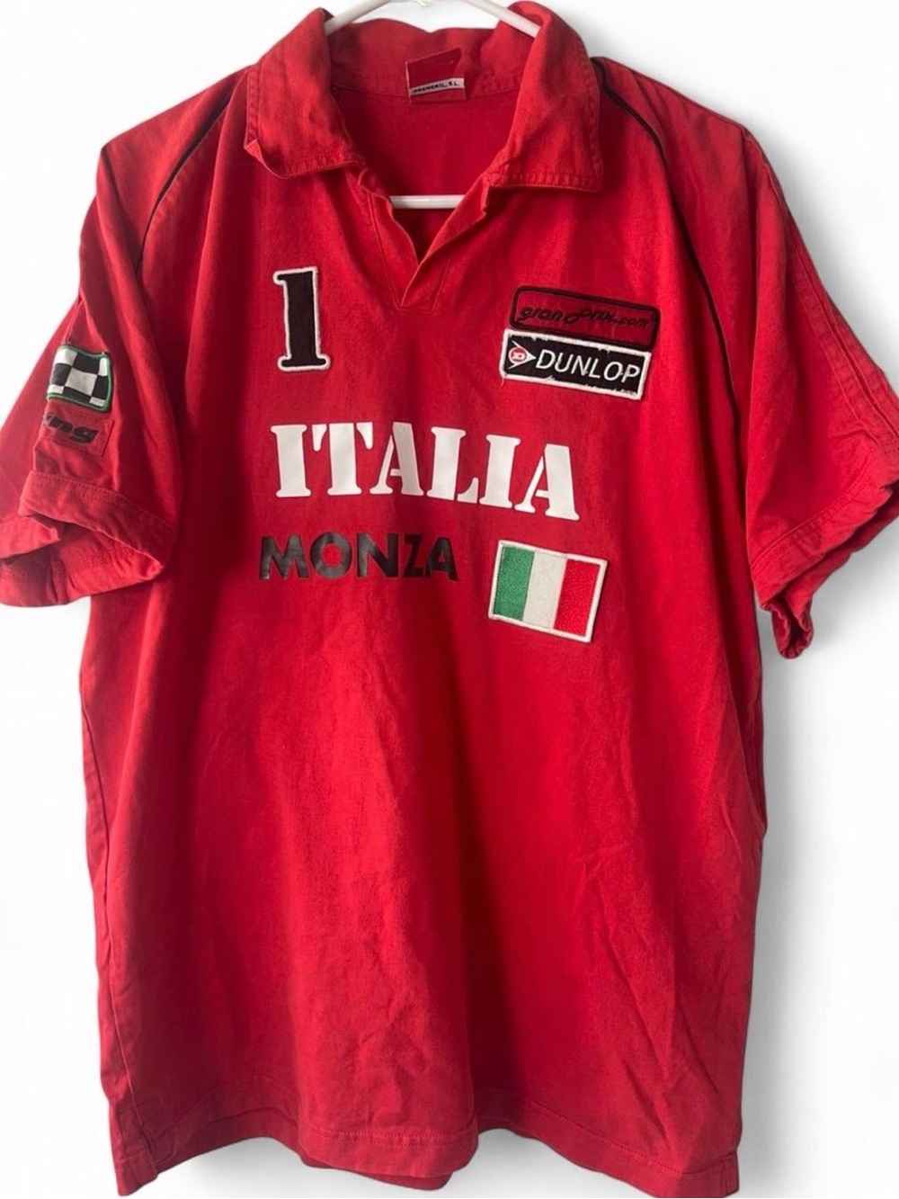 Red Italia Monza Racing Polo